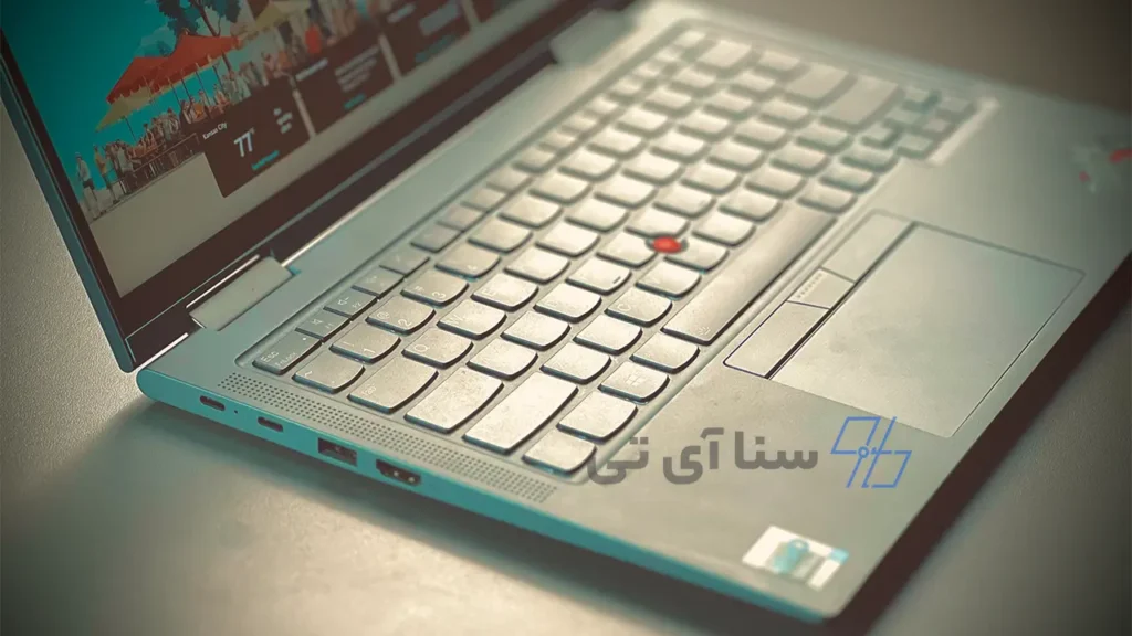 لپ تاپ استوک Lenovo ThinkPad X1 Yoga Gen 6 پردازنده نسل 11 6 پورت های لپ تاپ ThinkPad X1 Yoga Gen 6